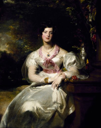 Portrett av den ærede fru Seymour Bathurst av Thomas Lawrence