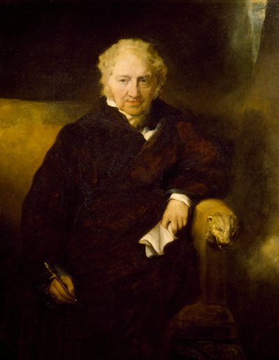 Portrett av maleren Johann Heinrich Fussli, av Thomas Lawrence (1769-1830), olje på lerret av Thomas Lawrence