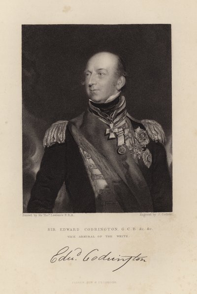 Sir Edward Codrington av Thomas Lawrence