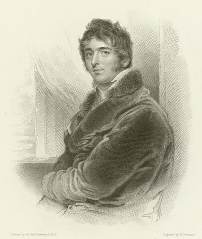 The Right Hon William Lamb, Baron Melbourne av Thomas Lawrence