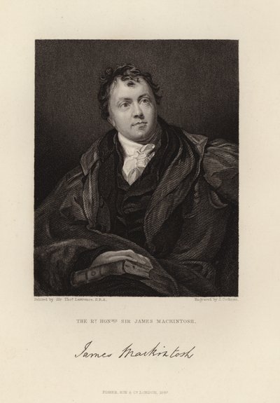 Høyre ærede Sir James Mackintosh av Thomas Lawrence