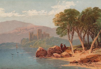 Skottland, Loch Ness (litho-farge) av Thomas Leeson the Elder Rowbotham
