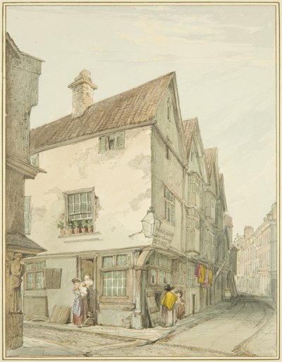 Hjørnet av Castle Green av Thomas Leeson the Elder Rowbotham