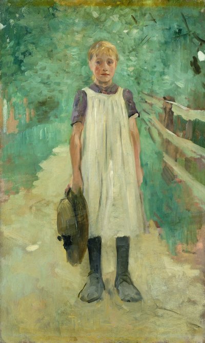 En bondejente, 1895 av Thomas Ludwig Herbst