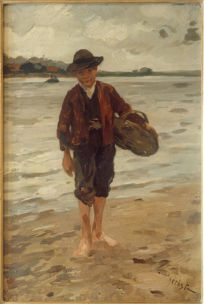 Fisher gutt av Thomas Ludwig Herbst