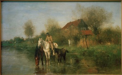 Hester på vannet av Thomas Ludwig Herbst