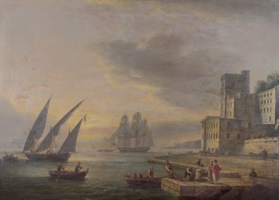 Napolibukta fra Posillipo, ca. 1829 av Thomas Luny