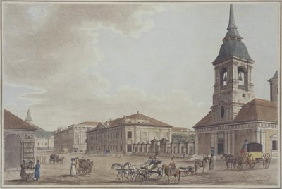 Liteyny Avenue i St. Petersburg, 1790 av Thomas Malton the Elder