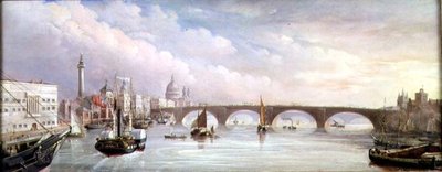 Approach to Billingsgate (olje på lerret) av Thomas Mann Baynes