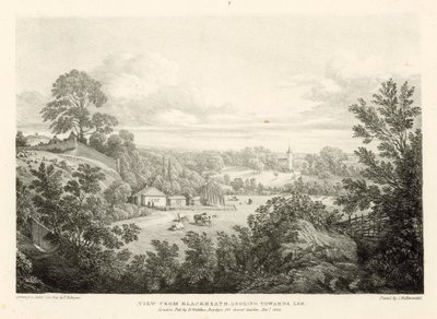 Utsikt fra Blackheath mot Lee, London av Thomas Mann Baynes