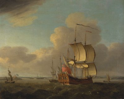 Frakt i Themsens elvemunning av Thomas Mellish