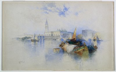 San Marco-bassenget av Thomas Moran