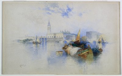 San Marco-bassenget, 1897. av Thomas Moran