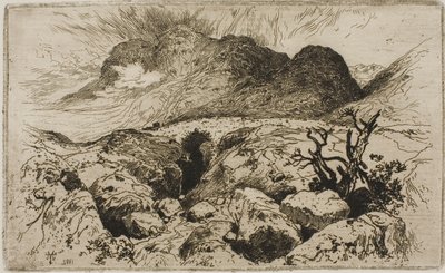 Bro i passet til Glencoe av Thomas Moran
