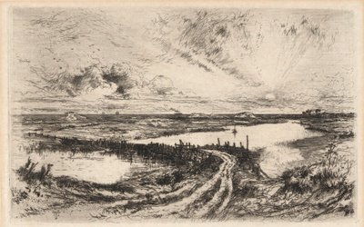 Soloppgang av Thomas Moran