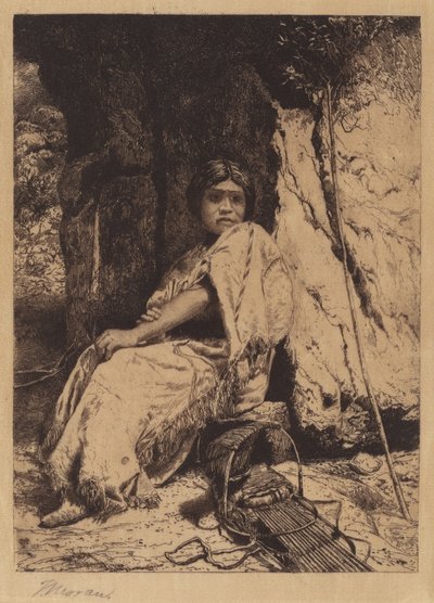 Den tomme vuggen av Thomas Moran