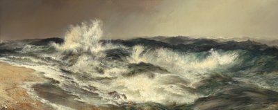 Det mye rungende havet av Thomas Moran