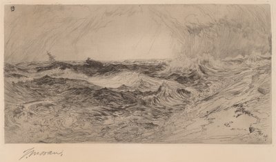 Det rungende havet av Thomas Moran