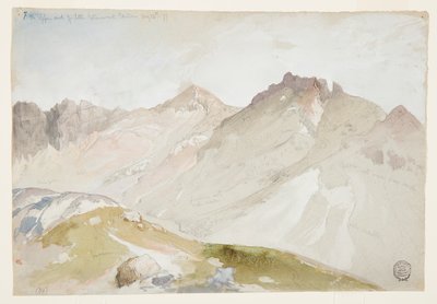 Den øvre enden av Little Cottonwood Canyon, Wasatch Range, nær Ogden, Utah av Thomas Moran