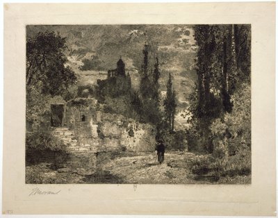 Skumring av Thomas Moran