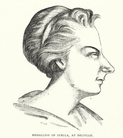 Illustrasjon for livet til Jonathan Swift (gravering) av Thomas Morten