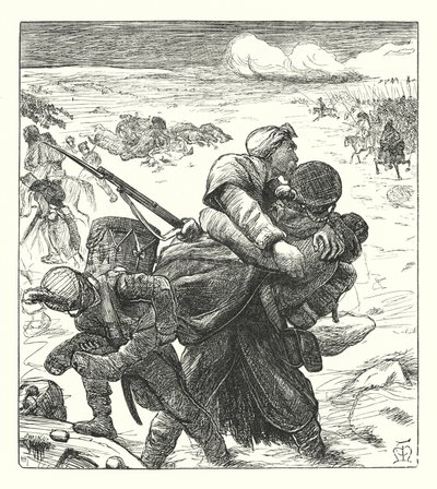 Regimentets far (gravering) av Thomas Morten