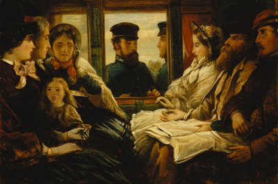 Reisende nåtid 1860 "Tickets Please", 1861 av Thomas Musgrave Joy