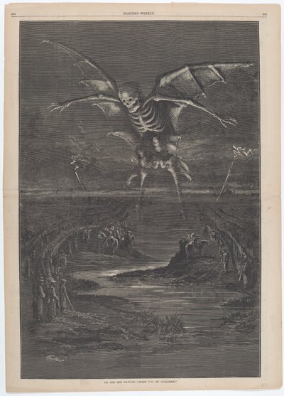 På den røde Donau - "Velsign deg, mine barn!" av Thomas Nast