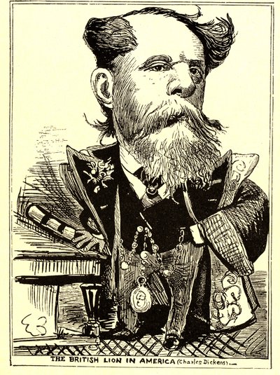Den britiske løven i Amerika, 1867-68 av Thomas Nast