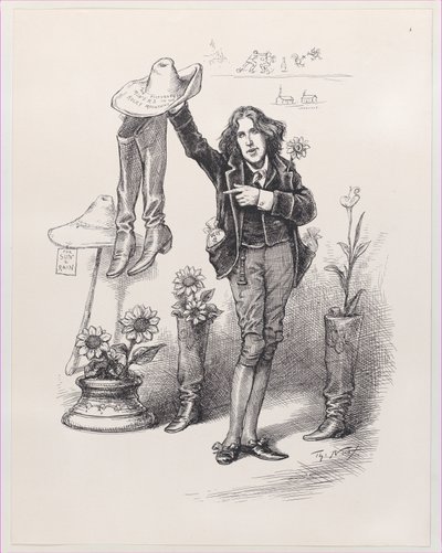 Wilde på oss. Noe å leve opp til i Amerika, 10. juni 1882., 10. juni 1882. av Thomas Nast