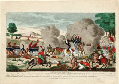 Bataille de Friedland - Slaget ved Friedland. En anklage fra den russiske Leib-garden 14. juni 1807 - Naudet, Thomas Charles av Thomas Naudet