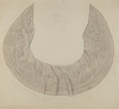 Brodert blondekrage av Thomas O