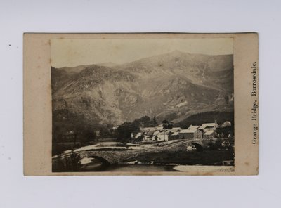Grange Bridge, Borrowdale (s/hv-bilde) av Thomas Ogle