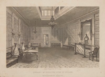 Sussex-biblioteket av Thomas Onwhyn