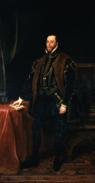 Et historisk portrett av Thomas, 7. jarl av Northumberland av Thomas Phillips