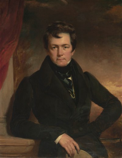Portrett av Charles Frederick Schlaberg, London, 1827 av Thomas Phillips