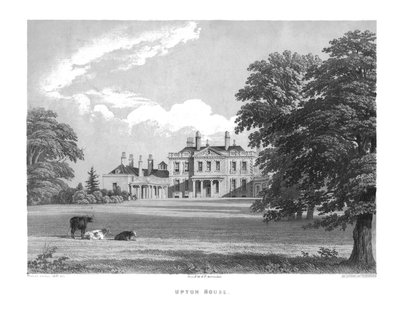 Upton House, midten av 1800-tallet. av Thomas Picken