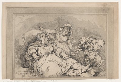 A Bawd on her Last Legs, 1792., 1792. av Thomas Rowlandson