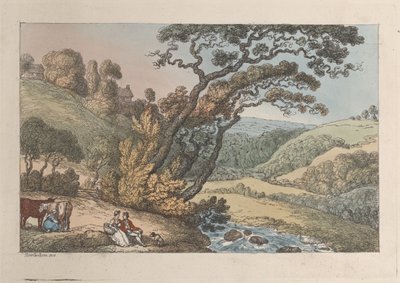 Et blikk på Cornwall av Thomas Rowlandson