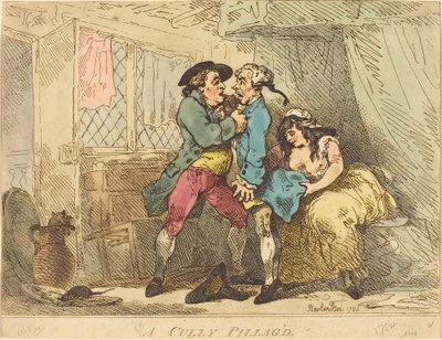 En Cully Pillaged av Thomas Rowlandson