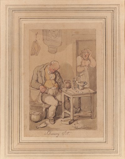 En døsig sot av Thomas Rowlandson