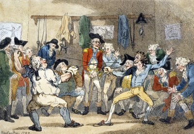 En fektekamp av Thomas Rowlandson