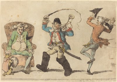 En franskmann i november av Thomas Rowlandson