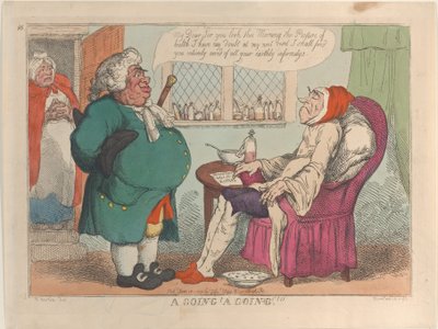 A Going! A Going!!!, 10. juni 1809., 10. juni 1809. av Thomas Rowlandson