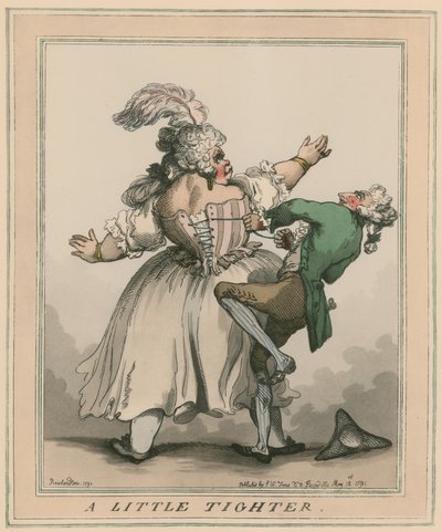 Litt strammere av Thomas Rowlandson