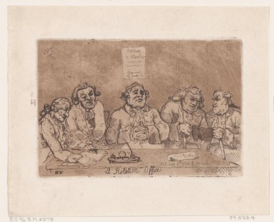 A Rotation Office, 8. juni 1774., 8. juni 1774. av Thomas Rowlandson