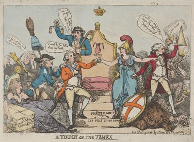 Et snev av tidsånden av Thomas Rowlandson