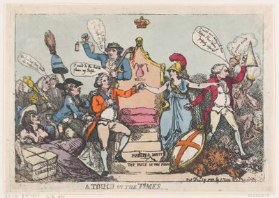 A Touch on the Times, 29. desember 1788., 29. desember 1788. av Thomas Rowlandson