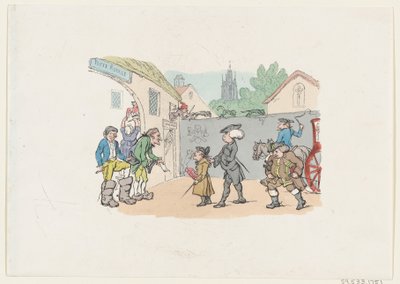 En tur til fremmede deler, 1807, 1807. av Thomas Rowlandson