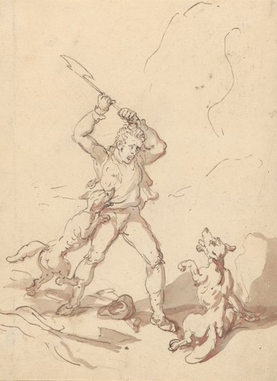 Album tegning av Thomas Rowlandson